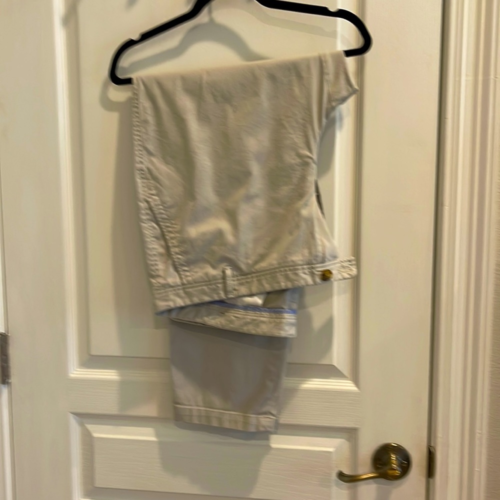 Talbots, light weight khakis, size 18w